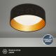 Brilo 3482-015 - LED loftlampe MAILA STARRY LED/12W/230V sort/guldfarvet