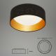 Brilo 3482-015 - LED loftlampe MAILA STARRY LED/12W/230V sort/guldfarvet