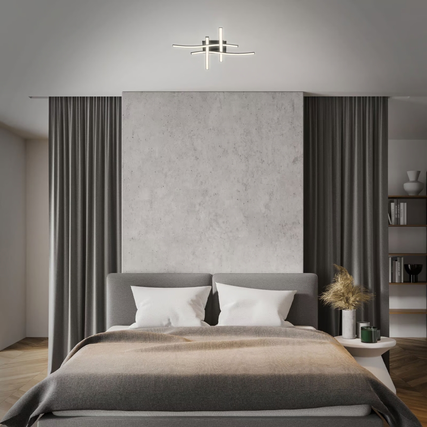 Brilo 3677-045 - LED loftlampe LED/14,4W/230V sort