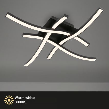 Brilo 3677-045 - LED loftlampe LED/14,4W/230V sort