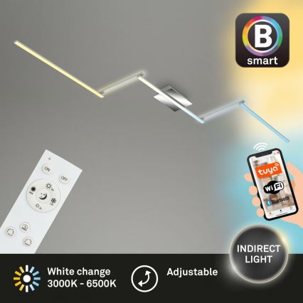 Brilo 3737-018 - LED loftlampe dæmpbar SMART LED/24W/230V 3000-6500K Wi-Fi Tuya + fjernbetjening