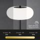 Brilo 7030-015 - LED bordlampe m. touch-funktion dæmpbar VOCO LED/4,5W/230V sort