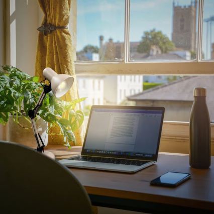 Brilo - Bordlampe PIXA 1xE14/25W/230V beige