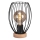 Brilo - Bordlampe WAKTU 1xE27/25W/230V gummitræ