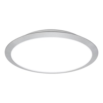 Brilo - CTS LED loftlampe til badeværelse LED/21W/230V 3000/4000K IP44 Ø 37 cm mat krom