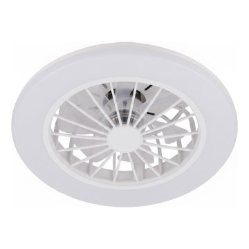 Brilo - Dæmpbar LED-loftventilator PAFO LED/24W/230V 3000-6500K hvid + fjernbetjening