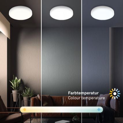 Brilo - Dæmpbar LED RGBW loftlampe LED/20W/230V 2200-6500K Wi-Fi Tuya Ø 27 cm