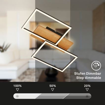 Brilo - LED dæmpbar loftarmatur CORNICE LED/30W/230V 3000K