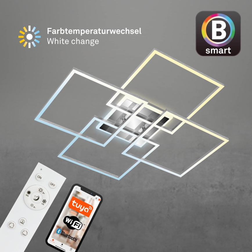 Brilo - LED dæmpbar loftlampe FRAME LED/50W/230V 2700-6500K Wi-Fi Tuya + fjernbetjening