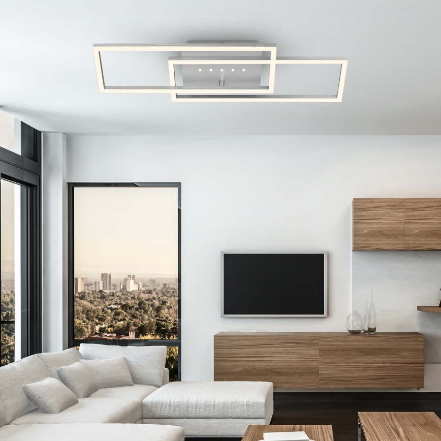 Brilo - LED dæmpbar loftlampe LED/30W/230V 3000K mat krom