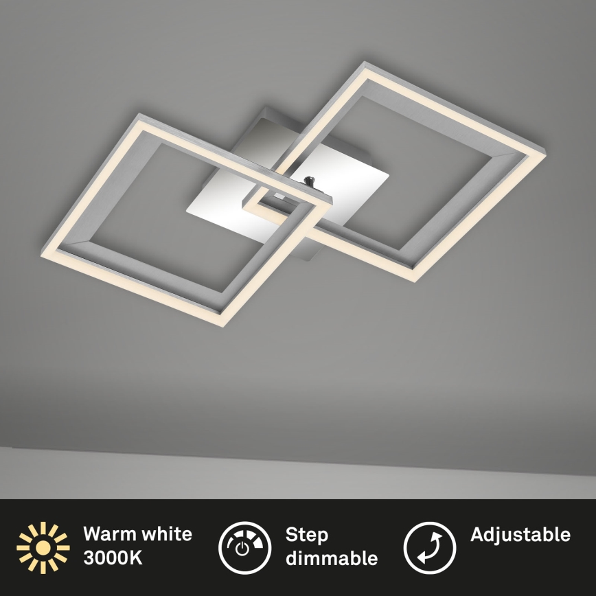 Brilo - LED loftlampe dæmpbar FRAME 2xLED/11W/230V