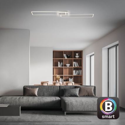 Brilo - LED loftlampe dæmpbar FRAME 2xLED/20W/230V 2700-6500K Wi-Fi Tuya + fjernbetjening