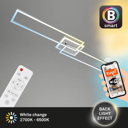 Brilo - LED loftlampe dæmpbar FRAME 2xLED/20W/230V 2700-6500K Wi-Fi Tuya + fjernbetjening