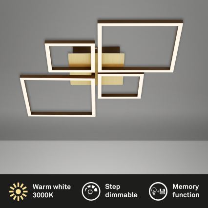 Brilo - LED loftlampe dæmpbar FRAME LED/44W/230V