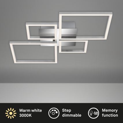 Brilo - LED loftlampe dæmpbar FRAME LED/44W/230V