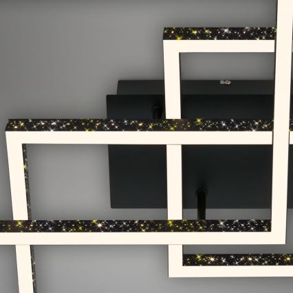 Brilo - LED loftlampe dæmpbar FRAME LED/57W/230V 3000K sort