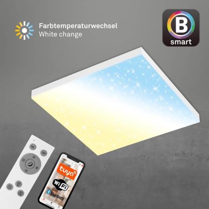 Brilo - LED loftlampe dæmpbar FRAMELESS LED/24W/230V 3000-6500K Wi-Fi Tuya + fjernbetjening