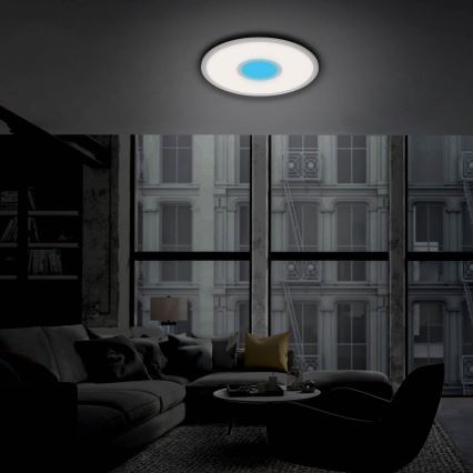 Brilo - LED loftlampe dæmpbar RGB-farver CENTRO LED/24W/230V 2700-6500K Wi-Fi Tuya + fjernbetjening