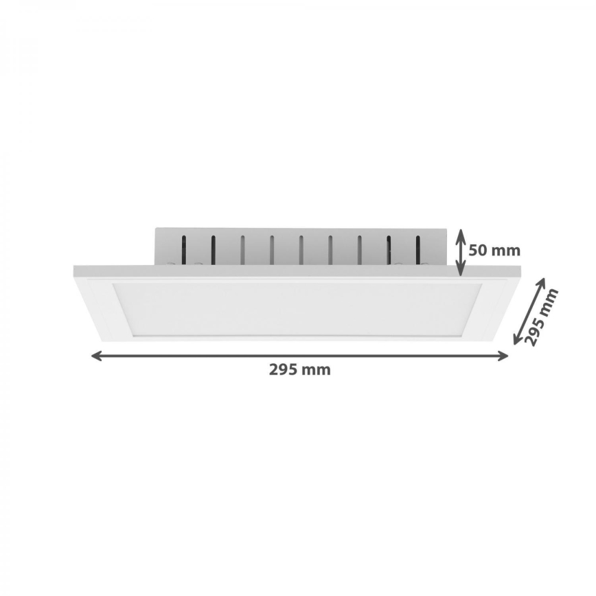 Brilo - LED loftlampe dæmpbar RGB-farver COLOUR LED/15W/230V 3000-6500K + fjernbetjening