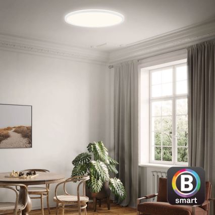 Brilo - LED loftlampe dæmpbar SLIM LED/22W/230V 2700-6500K Wi-Fi Tuya + fjernbetjening