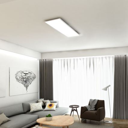 Brilo - LED loftlampe dæmpbar SLIM LED/24W/230V 3000-6500K 100x25 cm + fjernbetjening