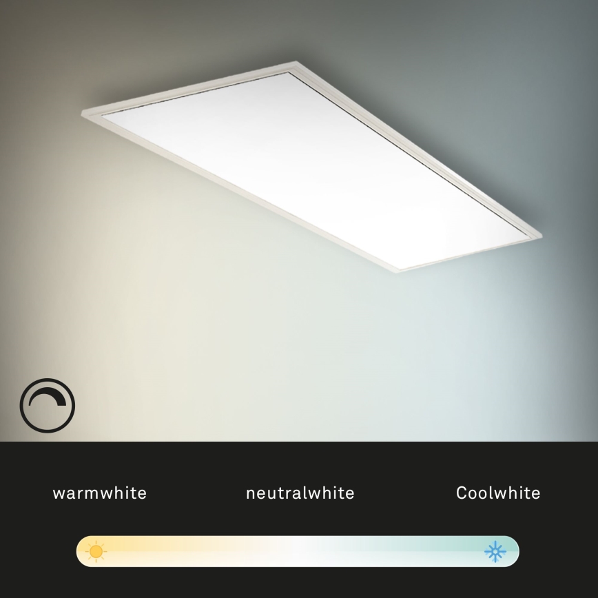 Brilo - LED loftlampe dæmpbar SLIM LED/24W/230V 3000-6500K 100x25 cm + fjernbetjening