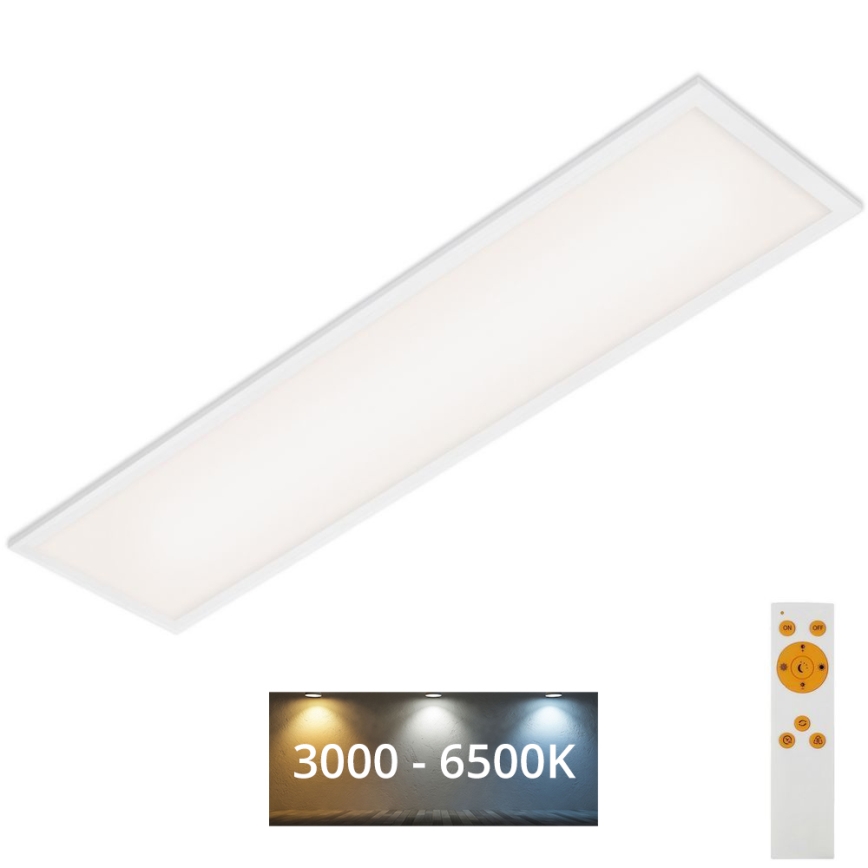 Brilo - LED loftlampe dæmpbar SLIM LED/24W/230V 3000-6500K 100x25 cm + fjernbetjening