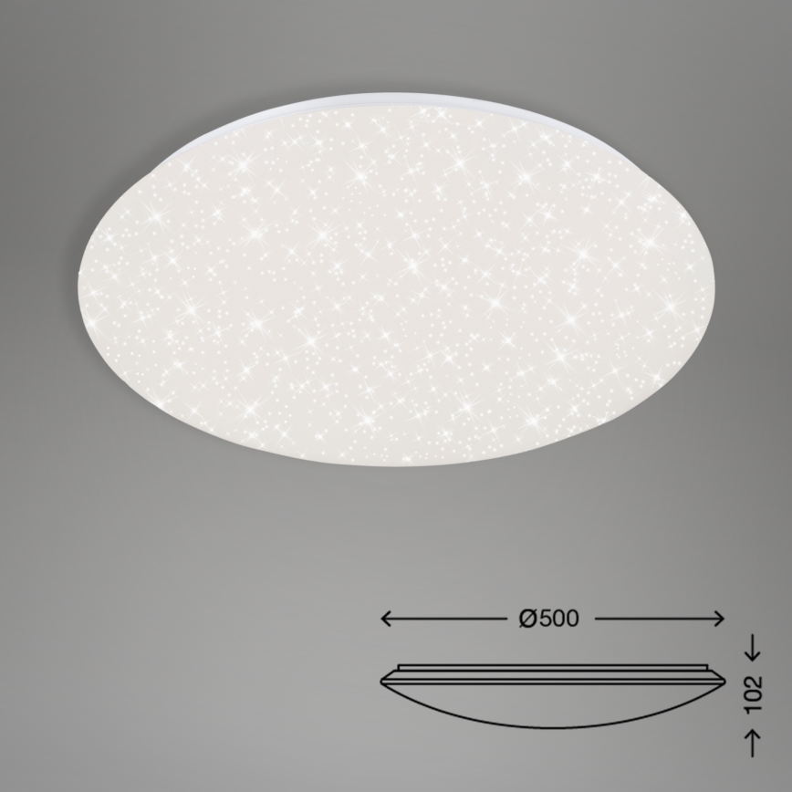 Brilo - LED loftlampe dæmpbar STARRY SKY LED/40W/230V 3000-6000K + fjernbetjening