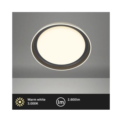 Brilo - LED-loftlampe IJUS LED/24W/230V 3000K Ø 43 cm