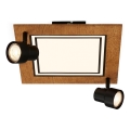 Brilo - LED loftlampe LED/12W/230V + 2xGU10/9W 3000K