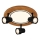 Brilo - LED loftlampe LED/12W/230V + 3xGU10/9W 3000K