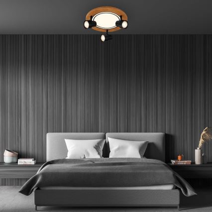 Brilo - LED loftlampe LED/12W/230V + 3xGU10/9W 3000K