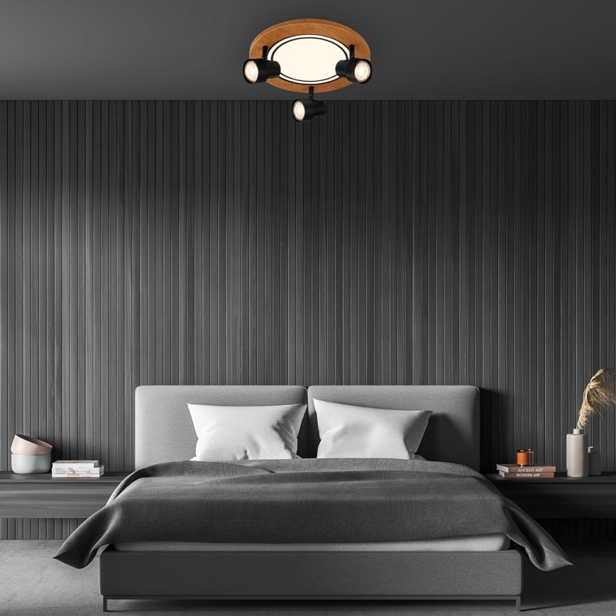 Brilo - LED loftlampe LED/12W/230V + 3xGU10/9W 3000K