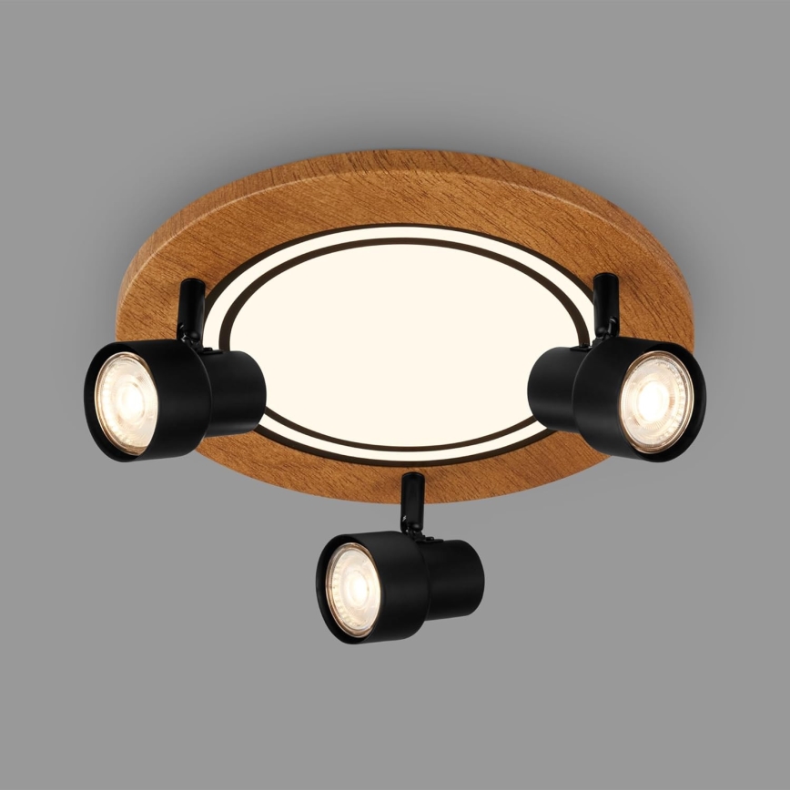 Brilo - LED loftlampe LED/12W/230V + 3xGU10/9W 3000K
