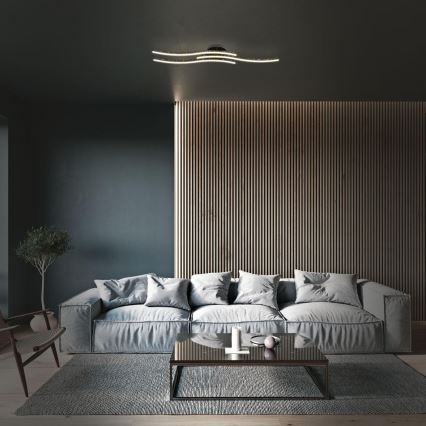 Brilo - LED loftlampe LED/19W/230V 3000K sort