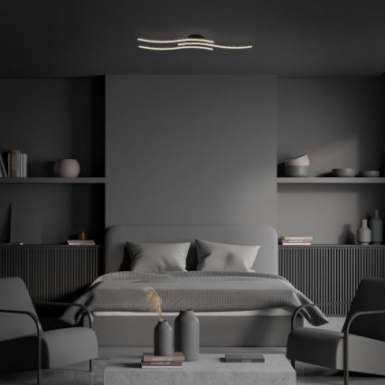 Brilo - LED loftlampe LED/19W/230V 3000K sort