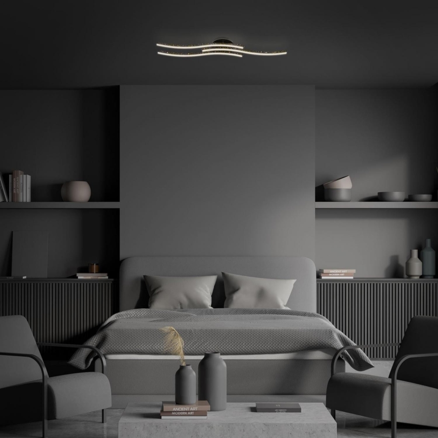 Brilo - LED loftlampe LED/19W/230V 3000K sort