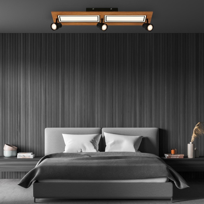 Brilo - LED loftlampe LED/24W/230V + 3xGU10/9W 3000K