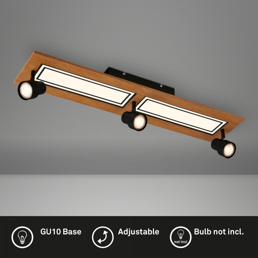Brilo - LED loftlampe LED/24W/230V + 3xGU10/9W 3000K