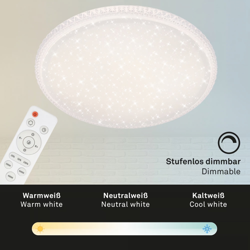 Brilo - LED loftlampe LED/48W/230V Ø 60 cm