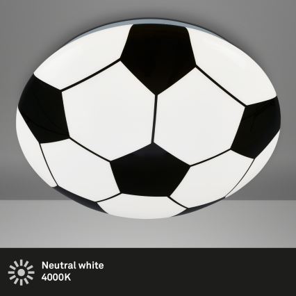 Brilo - LED loftlampe til børn FOTBALL LED/12W/230V