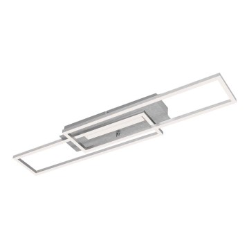 Brilo - LED Overflademonteret loftslampe FRAME 2xLED/20W/230V mat krom