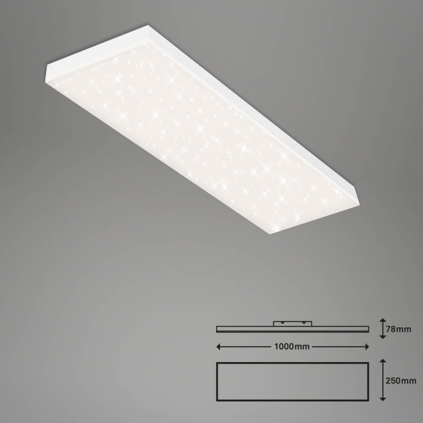 Brilo - LED Panel dæmpbart FRAMELESS LED/28W/230V 3000-6500K Wi-Fi Tuya + fjernbetjening