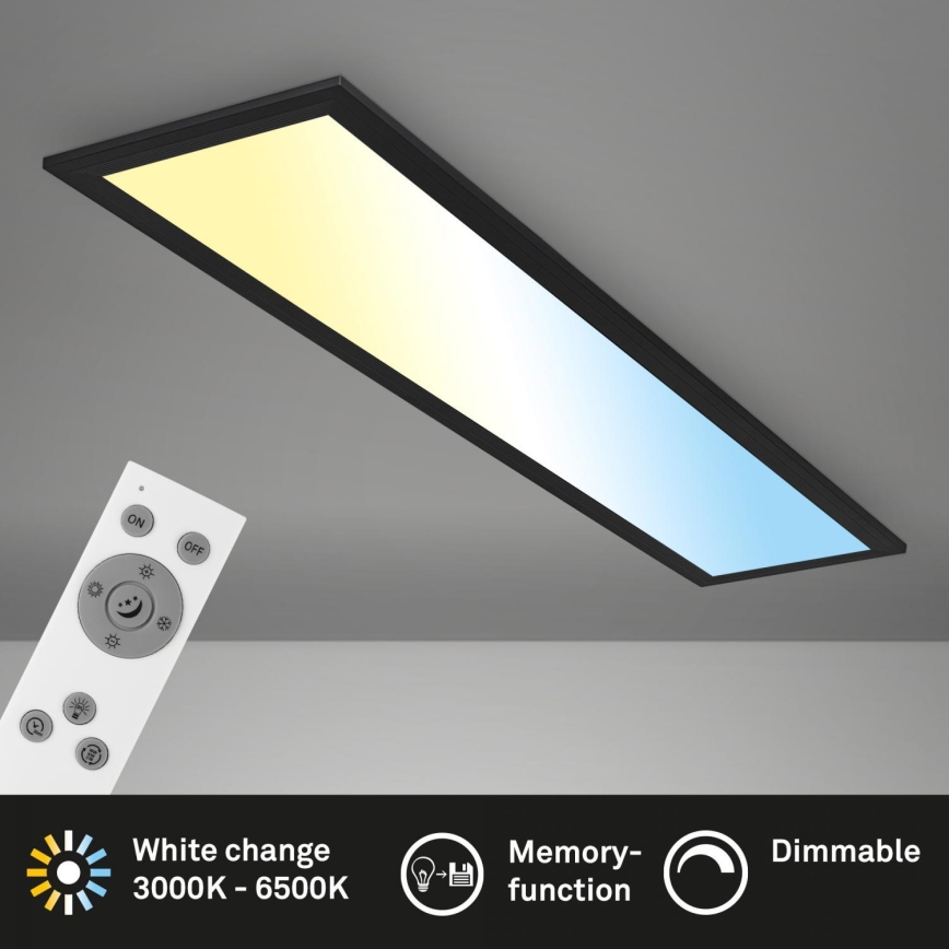Brilo - LED Panel dæmpbart LED/24,5W/230V 3000-6500K + fjernbetjening