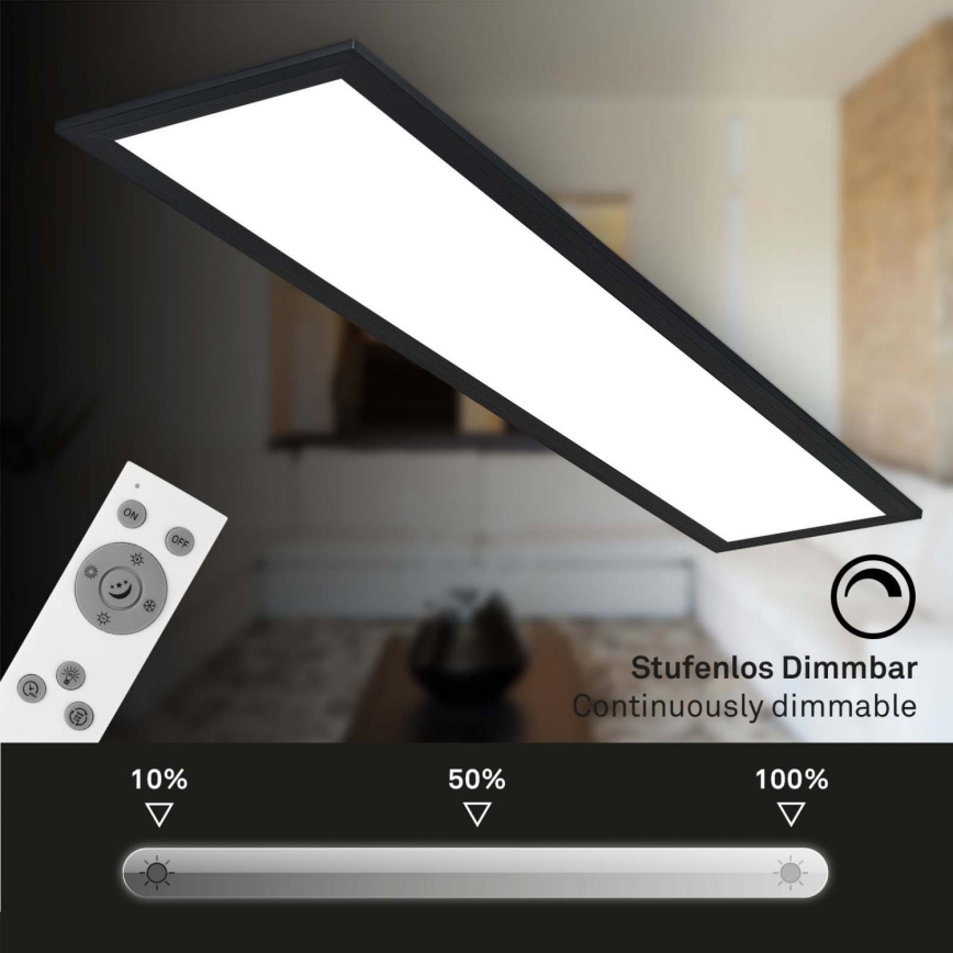 Brilo - LED Panel dæmpbart LED/24,5W/230V 3000-6500K + fjernbetjening