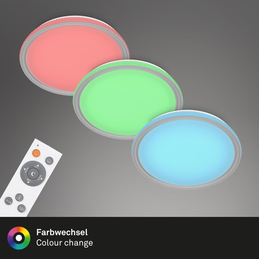 Brilo - RGB LED dæmpbar loftlampe LED/40W/230V 3000-6500K + fjernbetjening