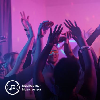 Brilo - LED RGBIC dæmpbar genopladelig skrivebordslampe TARA LED/6W/5V 3000-6500K Wi-Fi Tuya + fjernbetjening