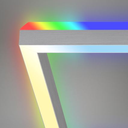 Brilo - LED RGBW Loftlampe dæmpbar FRAME 2xLED/17W/230V 2700-6500K + fjernbetjening