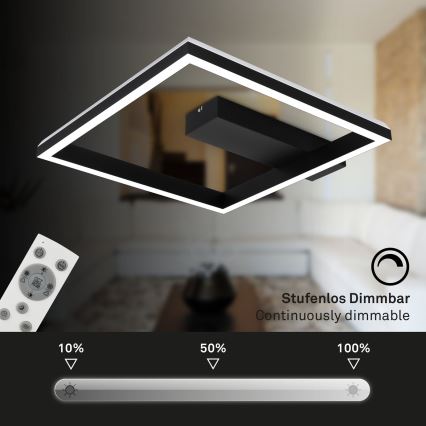 Brilo - LED RGBW Loftlampe dæmpbar FRAME LED/18W/230V 2700-6500K + fjernbetjening