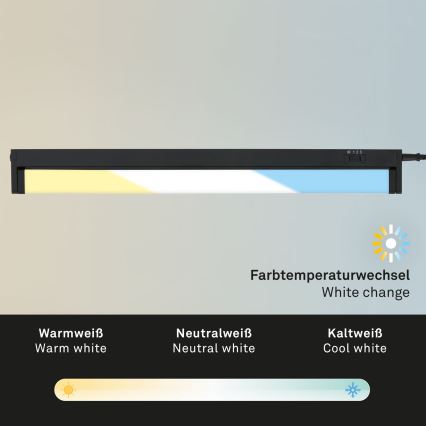 Brilo - LED underskabslampe LED/6,5W/230V 2700/4000/6500K